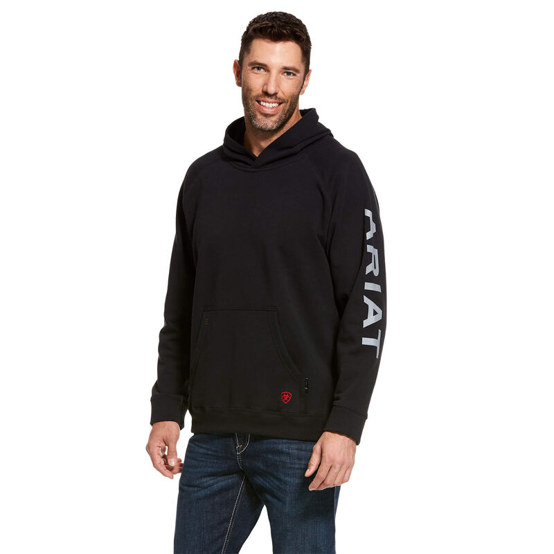 Sudadera Con Capucha Ariat Fr Primo Fleece Logo Negras Hombre - Chile 403-OIXHBV